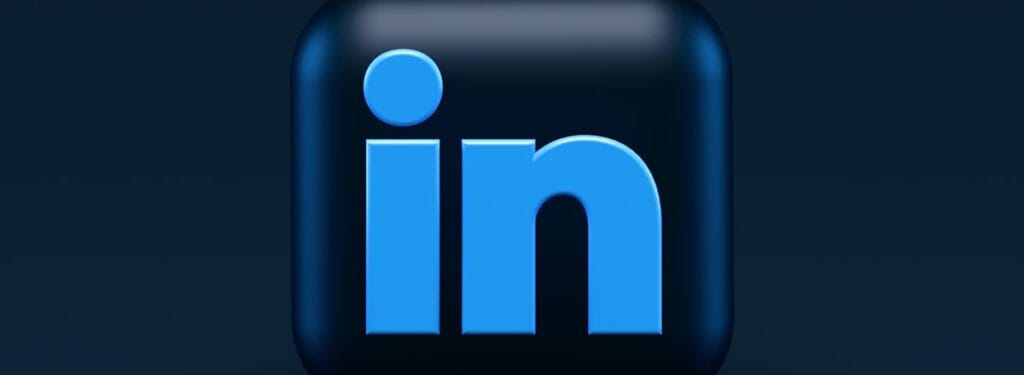 LinkedIn on phone